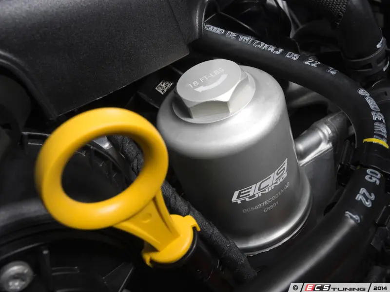 ECS Tuning ES#2785481 Алюминиевый корпус масляного фильтра для VAG 1.8 2.0 TSI Gen.3 (анодированный) — фото 8 из 8