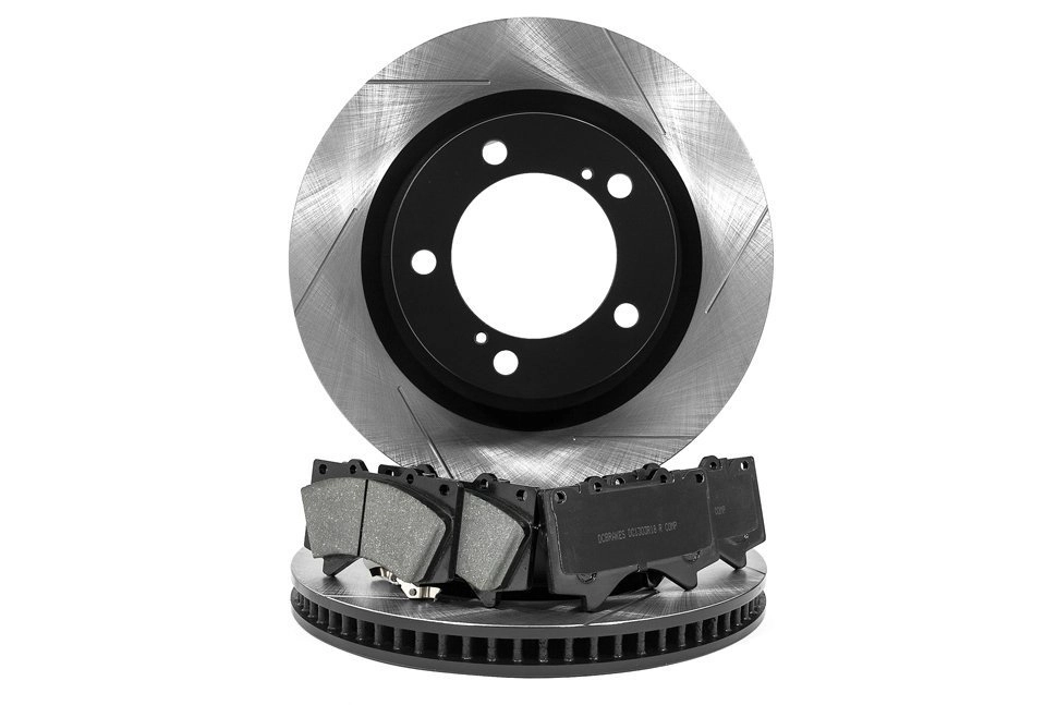 Комплект Тормозные диски DC Brakes + колодки HD+ Toyota LC200, Lexus LX450D, LX570 2015+ — фото 2 из 4