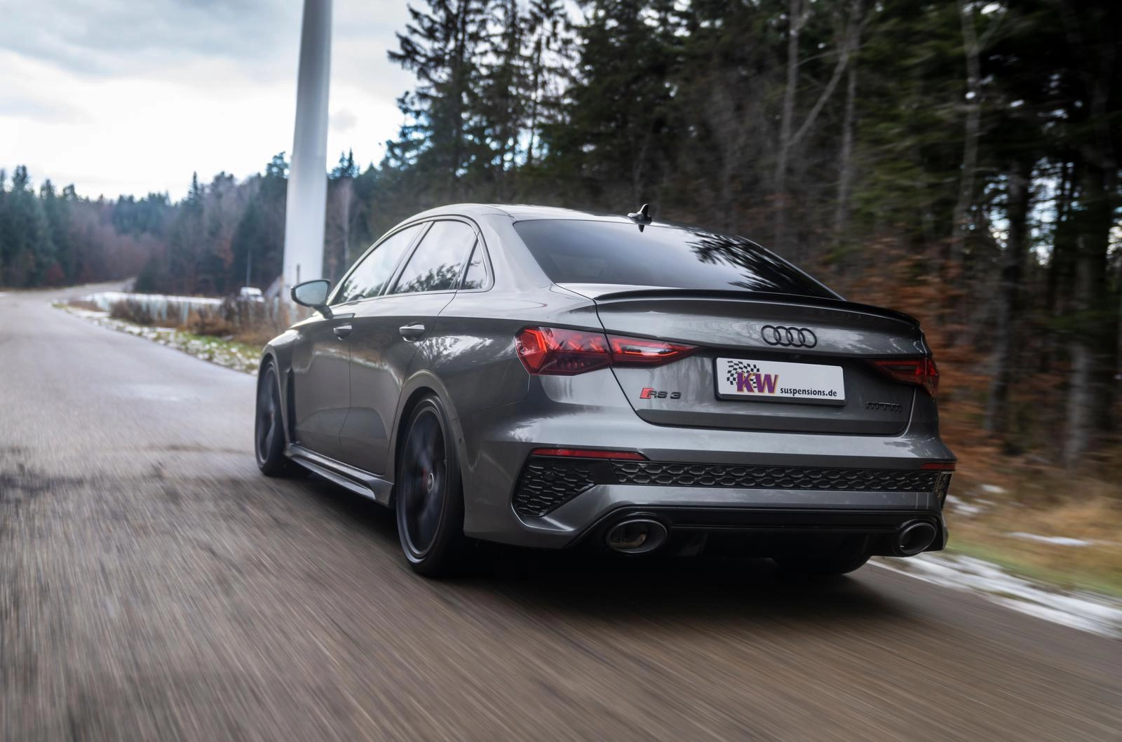 KW Suspension 352100DV KW Variant 3 Винтовая подвеска для Audi RS3 8Y (без DDC) — фото 4 из 6