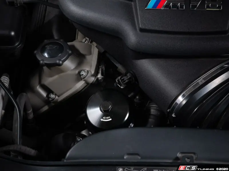 ECS Tuning ES#4142074 Алюминиевый корпус масляного фильтра для BMW S65 — фото 10 из 17