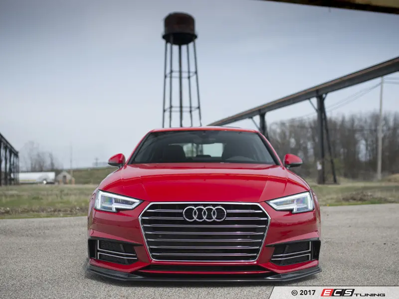 ECS Tuning ES#3146390 Карбоновая губа переднего бампера для Audi A4/S4 B9 — фото 1 из 16