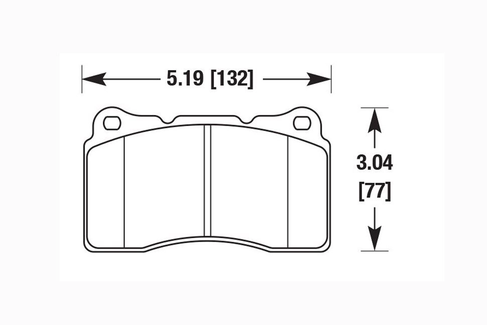 EBC RP-X DP81210RPX Передние тормозные колодки для MMC LANCER EVO, SUBARU WRX STI,Cupra Formentor — фото 1 из 1