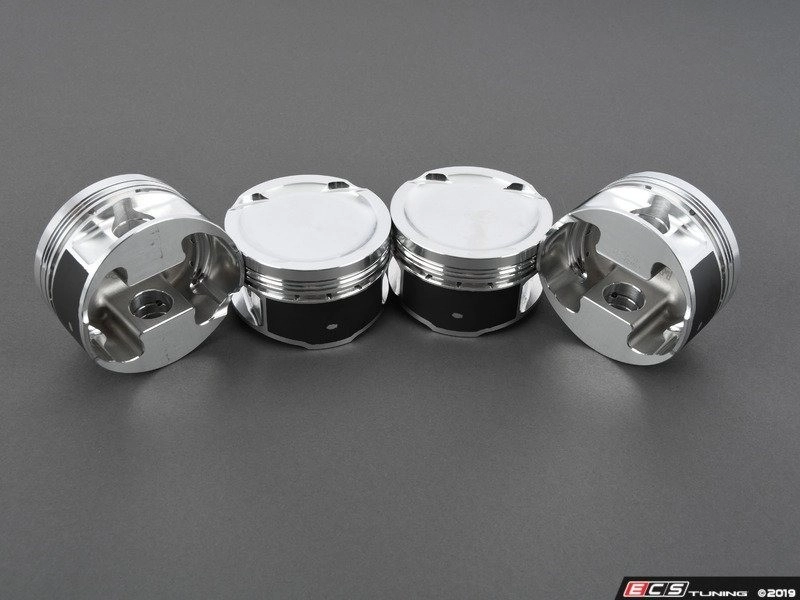 JE Pistons Комплект кованых поршней CR 9.1:1 для VAG 2.0 TFSI EA113 83mm — фото 10 из 11