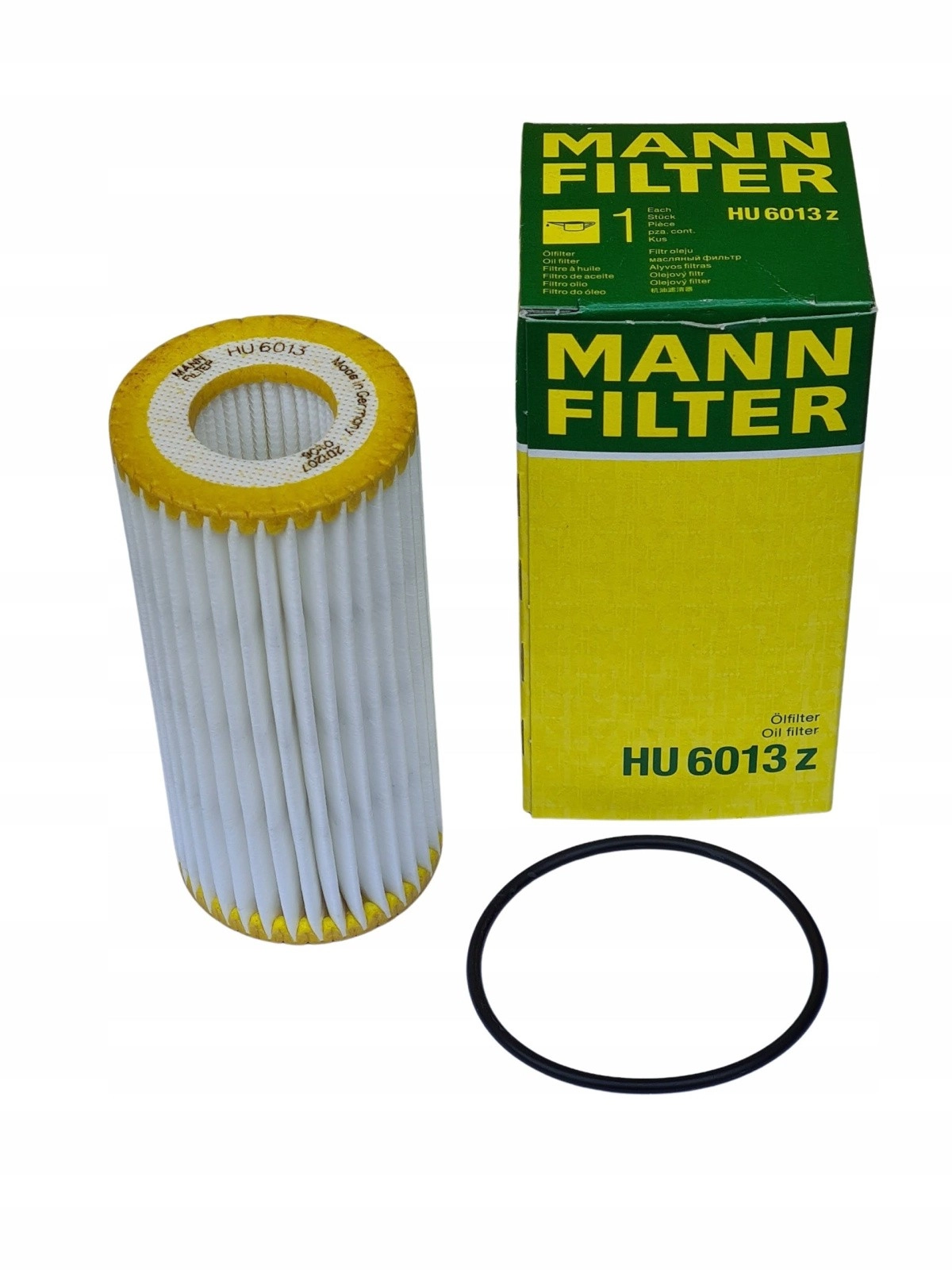 MANN-FILTER HU6013Z Фильтр масляный для VAG EA888.3 — фото 2 из 3