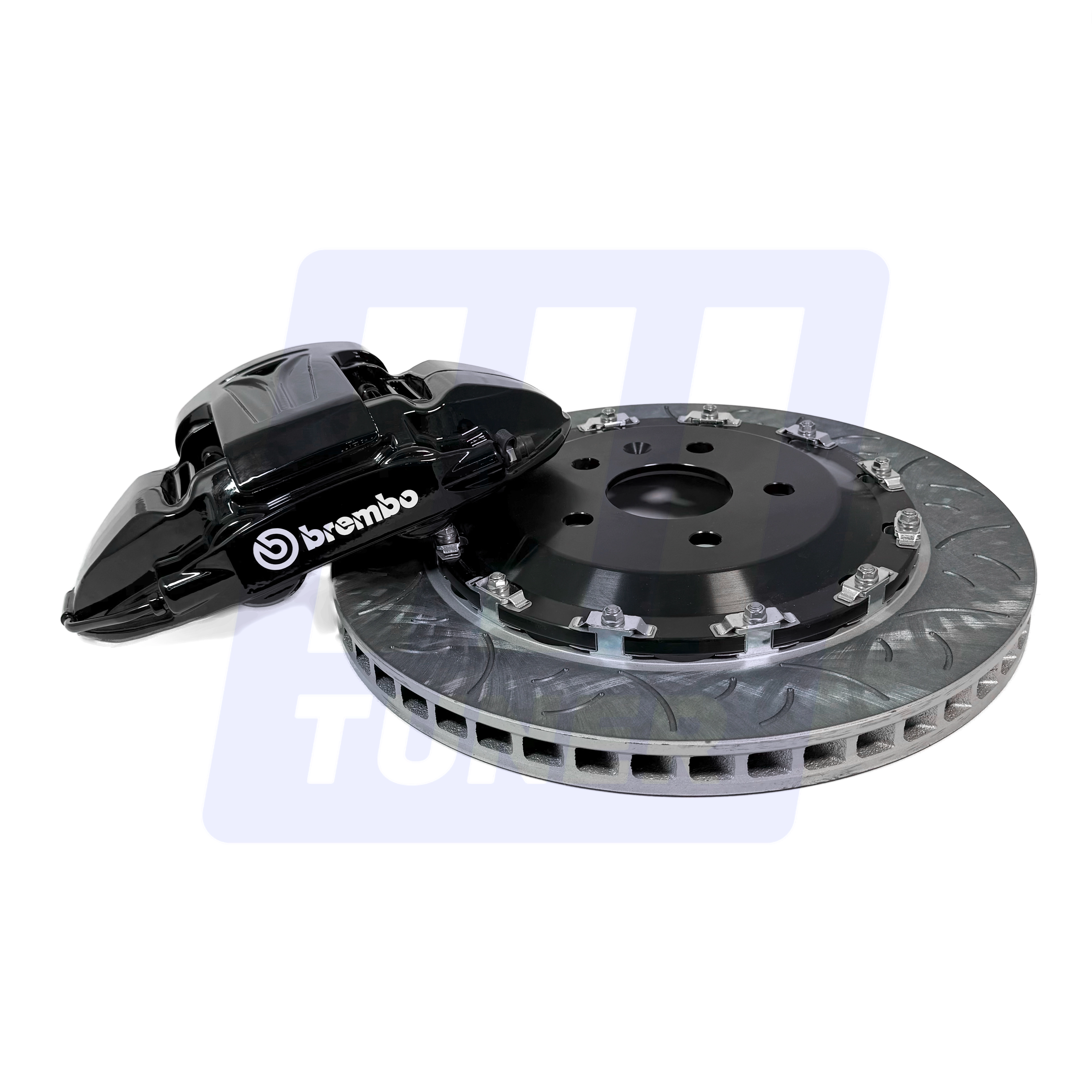 TUNER Комплект задней тормозной системы Brembo 4pot для VAG (чёрный) — фото 1 из 5