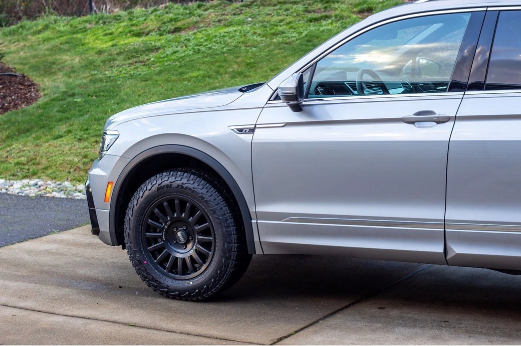 H&R 54855 Пружины с завышением (с лифтом) +25мм для VW Tiguan 2 / Skoda Kodiaq (4WD) — фото 3 из 4