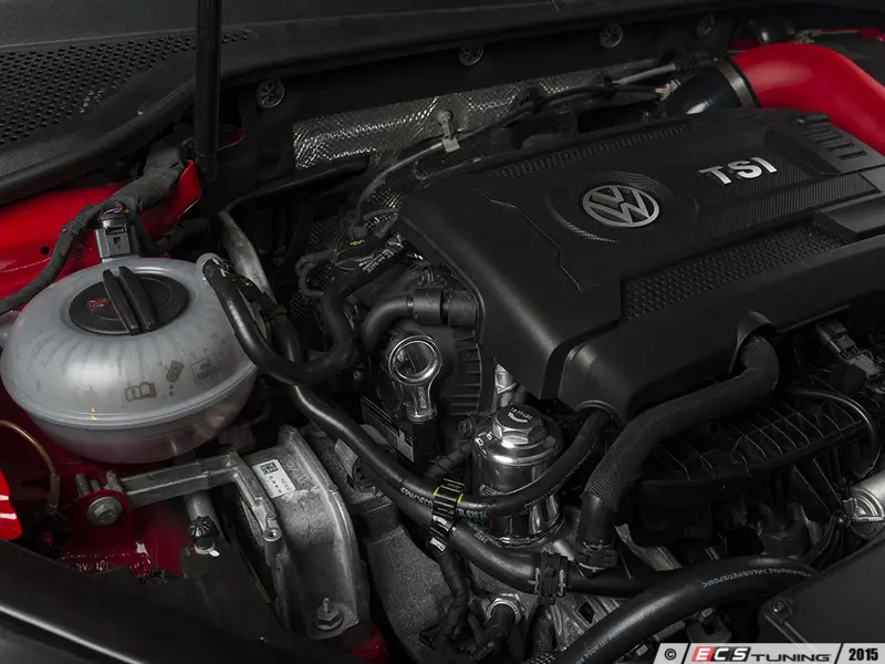 ECS Tuning ES#2785482 Алюминиевый корпус масляного фильтра для VAG 1.8 2.0 TSI Gen.3 (полированный) — фото 8 из 16