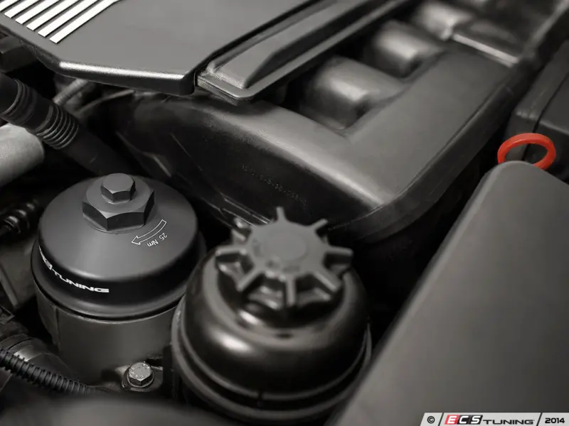 ECS Tuning ES#2738405 Алюминиевый корпус масляного фильтра для BMW M52 M54 — фото 5 из 12