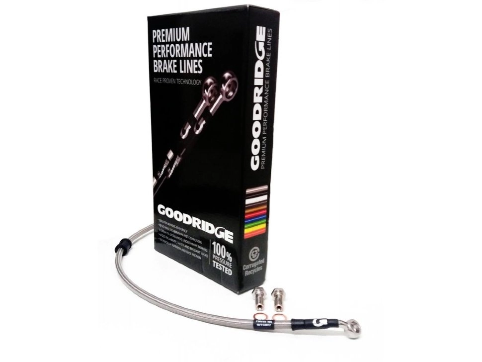 Goodridge TBW1155-4PCF (4 шт) Армированные тормозные шланги BMW Mini F55 F56 / Mini JCW — фото 1 из 1