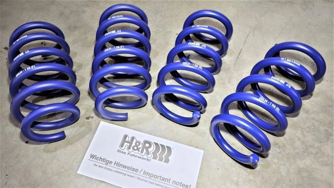 H&R 28634-1 Пружины с занижением для BMW X5 (G05) / X6 (G06) — фото 2 из 3