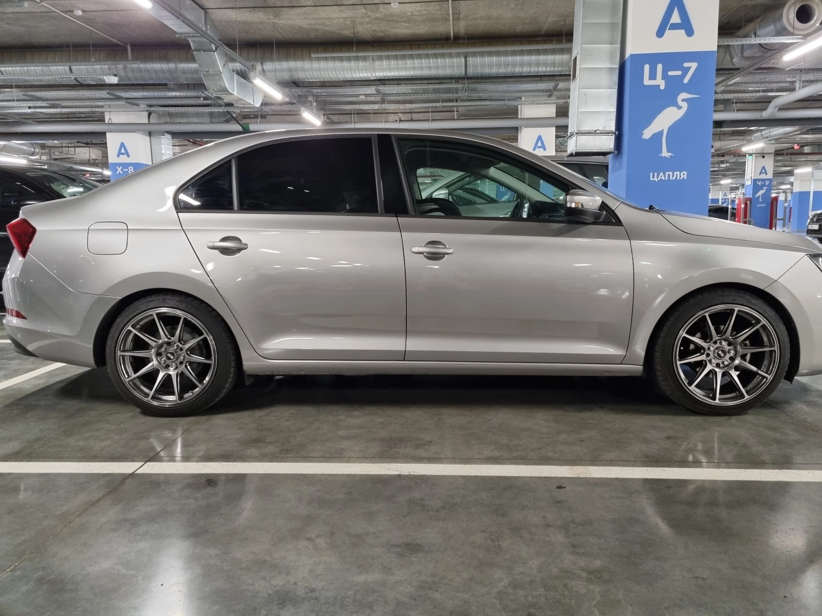 H&R 28841-1 Пружины с занижением Skoda Rapid / VW Polo Sedan — фото 4 из 4
