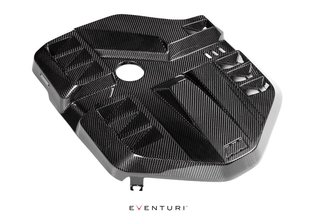 Eventuri EVE-G8XM-CF-ENG Крышка двигателя из карбона для BMW G8X M2 / M3 / M4 S58 (глянец) — фото 1 из 8