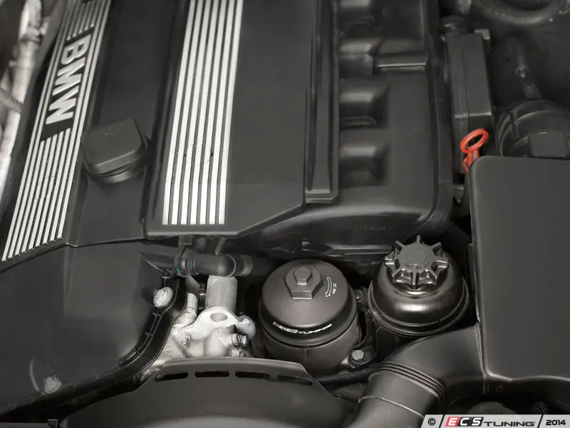 ECS Tuning ES#2738405 Алюминиевый корпус масляного фильтра для BMW M52 M54 — фото 12 из 12