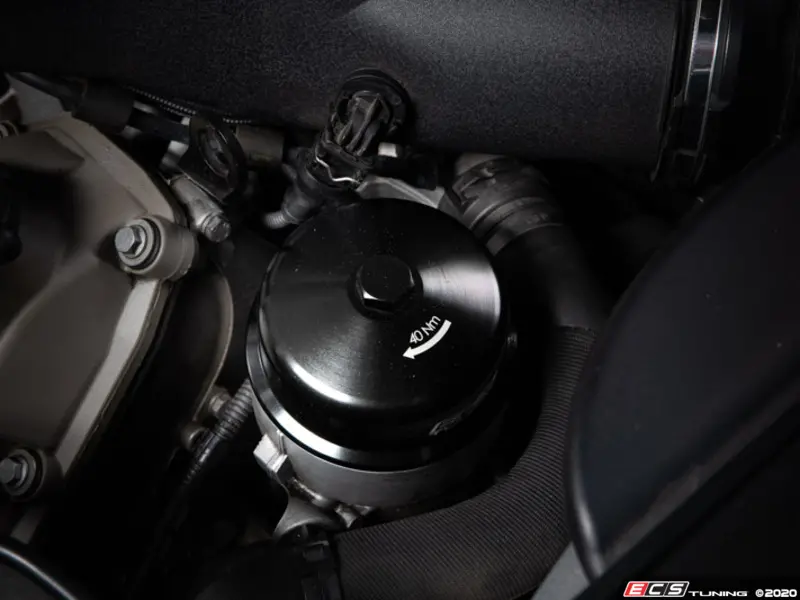 ECS Tuning ES#4142074 Алюминиевый корпус масляного фильтра для BMW S65 — фото 9 из 17