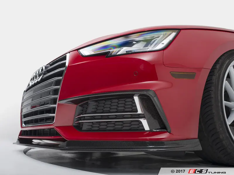 ECS Tuning ES#3146390 Карбоновая губа переднего бампера для Audi A4/S4 B9 — фото 15 из 16