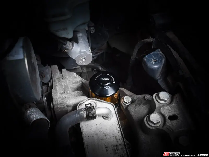ECS Tuning ES#4039295 Алюминиевый корпус фильтра DQ250 (чёрный) — фото 9 из 12