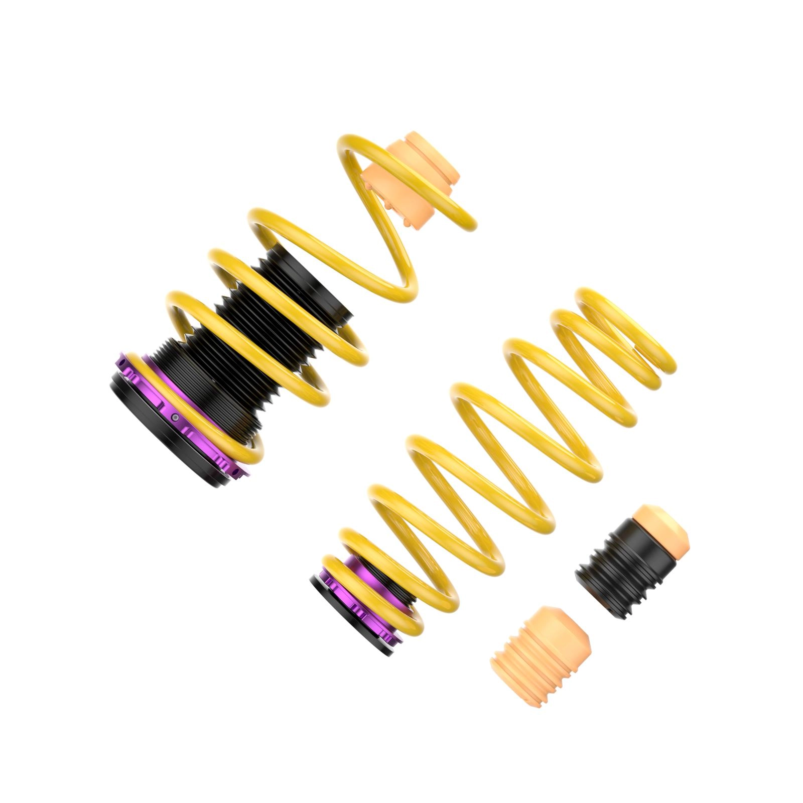 KW Suspension 2538000N Комплект регулируемых пружин с занижением для VW GOLF 7R,GTI, Seat Leon FR — фото 2 из 5
