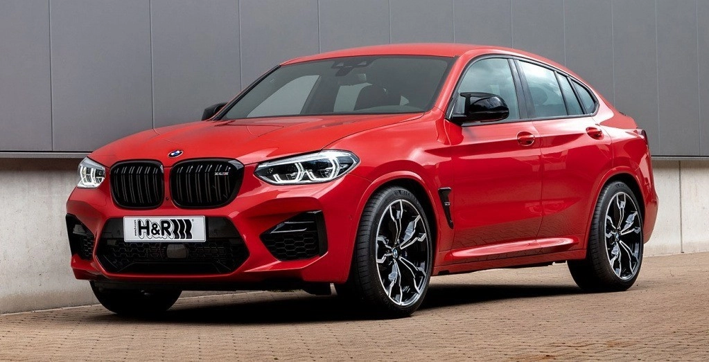 H&R 28650-1 Пружины с занижением для BMW X3/X4 M — фото 5 из 6