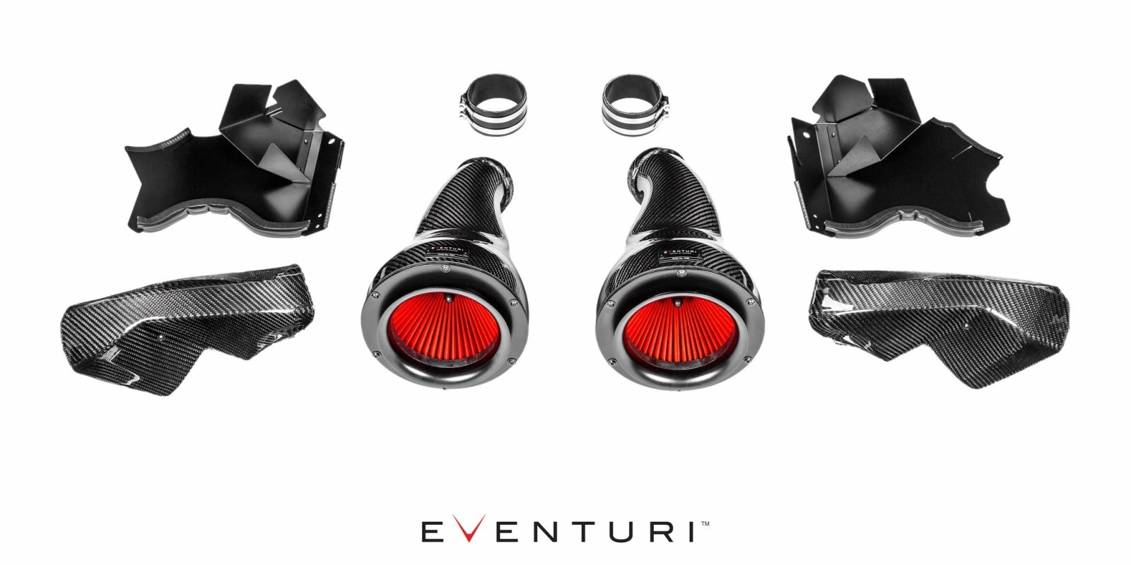 Eventuri EVE-F9XM5M8-CF-INT Впускная система из карбона для M5 F90/M8 F92 — фото 8 из 9