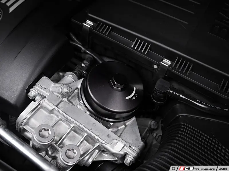 ECS Tuning ES#2762321 Алюминиевый корпус масляного фильтра для BMW N20 N52 N54 N55 S55 S58 — фото 6 из 18
