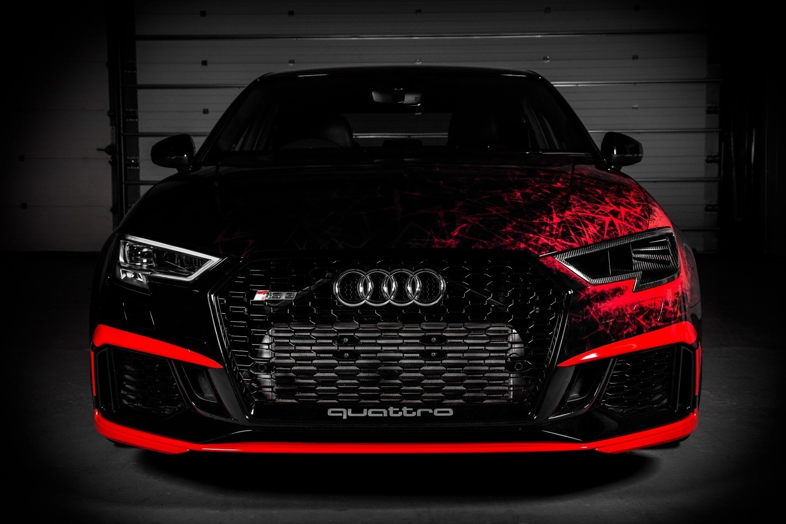 Eventuri EVE-ST38V8S-CF-HDP Воздуховод Фары из карбона для Audi RS3 8V — фото 5 из 12