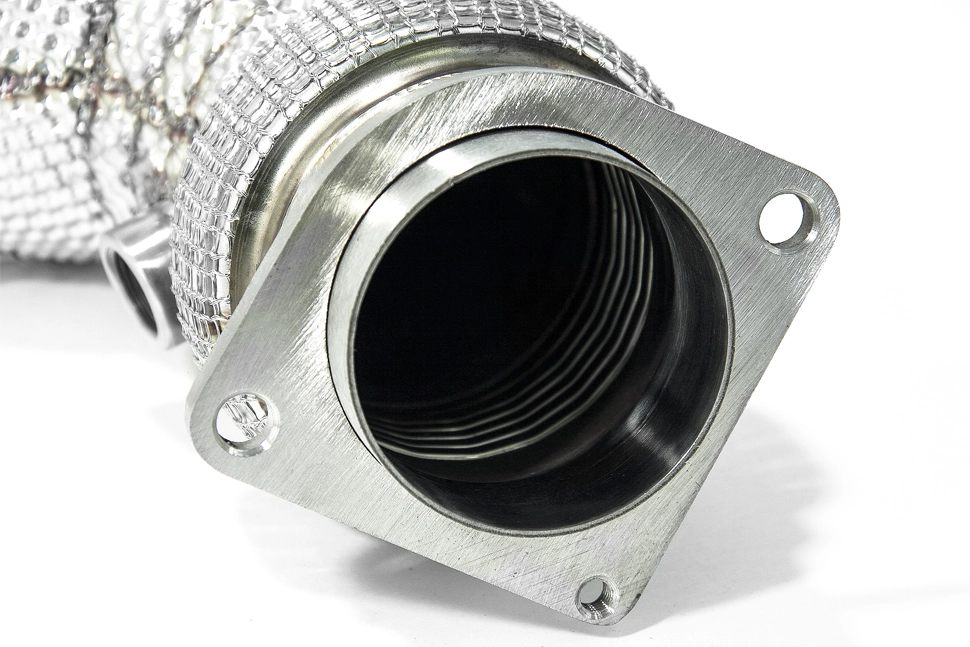 Приемные трубы (даунпайпы) HEATSHIELD Catted BMW-DP-0080 BlackRock BMW S55 M2Comp/M3/M4 F80/F82/F87 — фото 7 из 7
