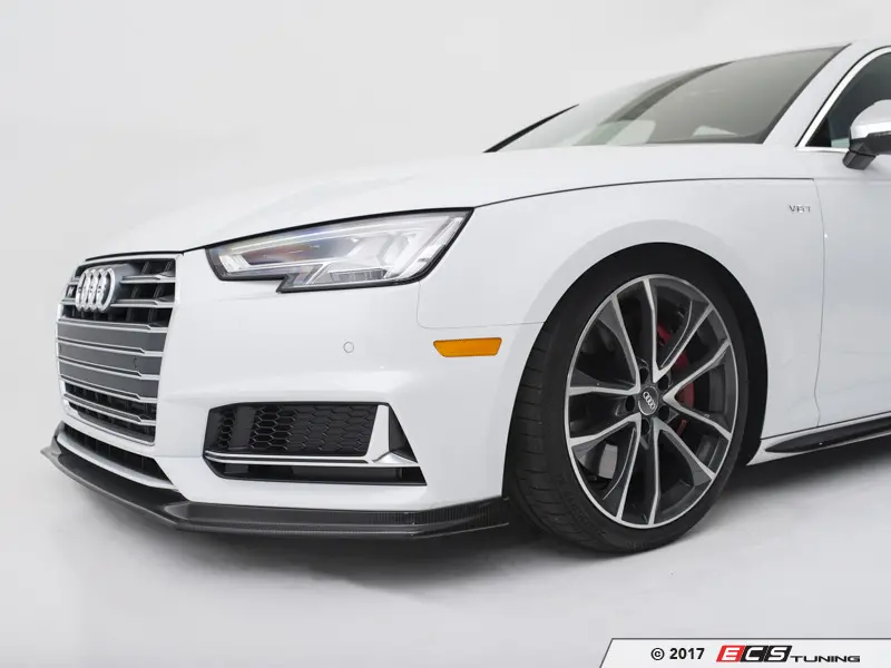 ECS Tuning ES#3146390 Карбоновая губа переднего бампера для Audi A4/S4 B9 — фото 2 из 16