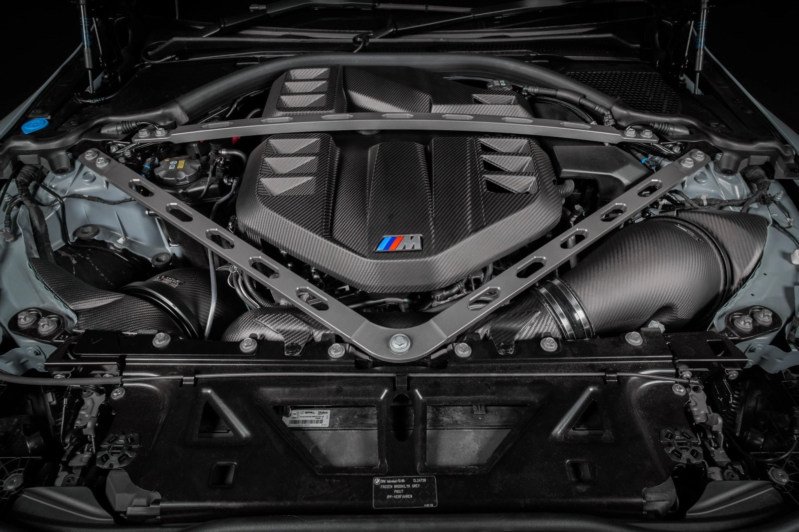 Eventuri EVE-G8XMV2-CFM-INT Впускная система из карбона для BMW M3/M4 G8x (матовая) — фото 5 из 13