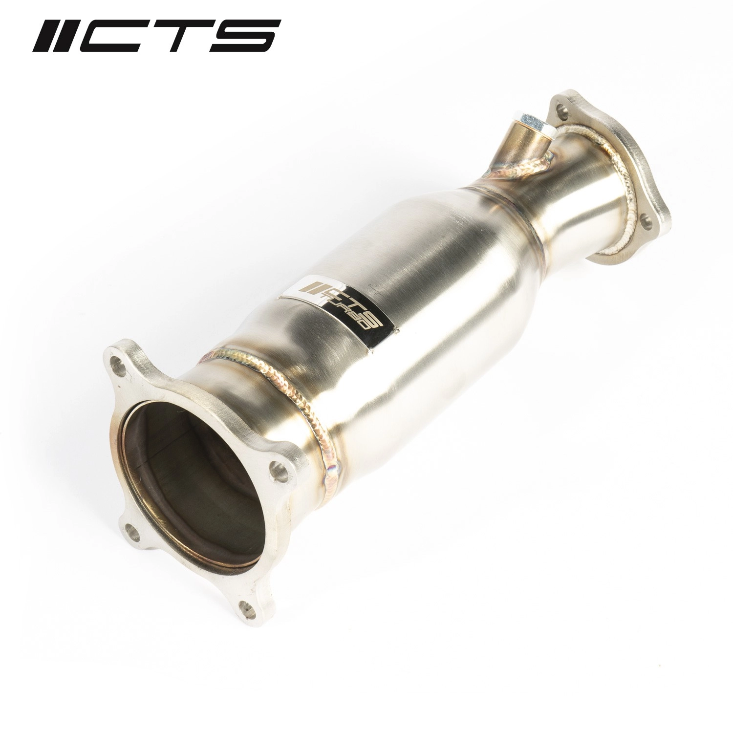 CTS Turbo CTS-EXH-TP-0006-B9-CAT Даунпайп с спортивным катализатором для Audi A4/A5/Q5 B9 / A6/A7 C8 — фото 4 из 4