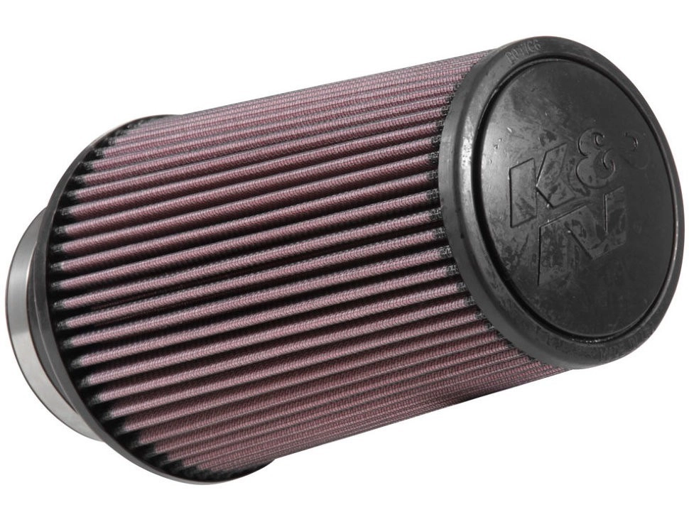 K&N RE-0870 Фильтр нулевого сопротивления универсальный 102mm — фото 1 из 2