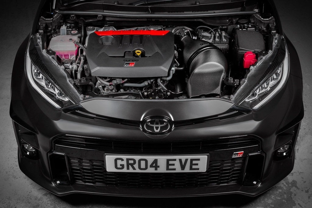 Eventuri EVE-GR4-CFM-INT Впускная система из карбона для Toyota GR Yaris (матовая) — фото 3 из 5