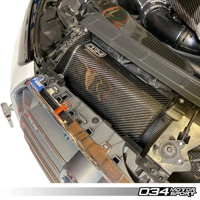 034Motorsport 034-108-Z134 Направляющая воздуха из карбона для Audi S4 S5 B9 — фото 4 из 7