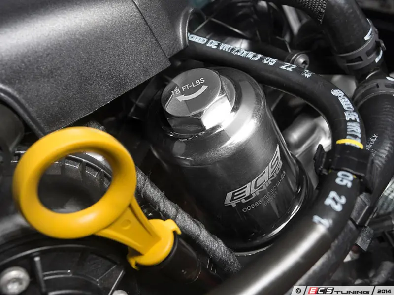 ECS Tuning ES#2785482 Алюминиевый корпус масляного фильтра для VAG 1.8 2.0 TSI Gen.3 (полированный) — фото 10 из 16
