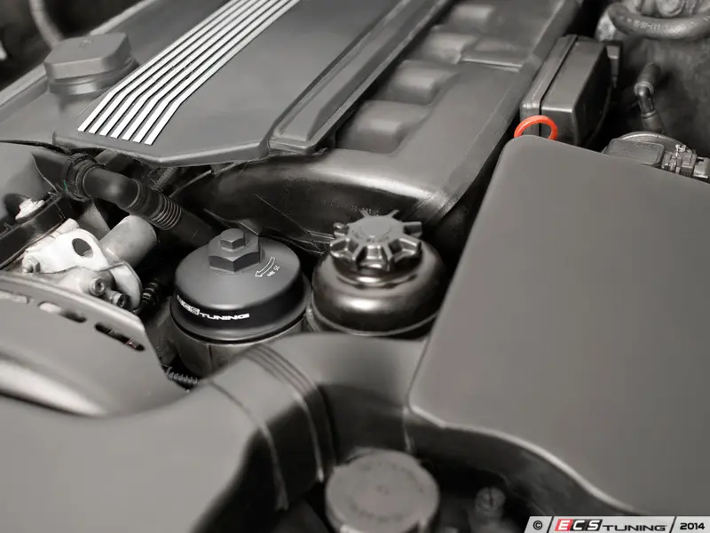 ECS Tuning ES#2738405 Алюминиевый корпус масляного фильтра для BMW M52 M54 — фото 7 из 12