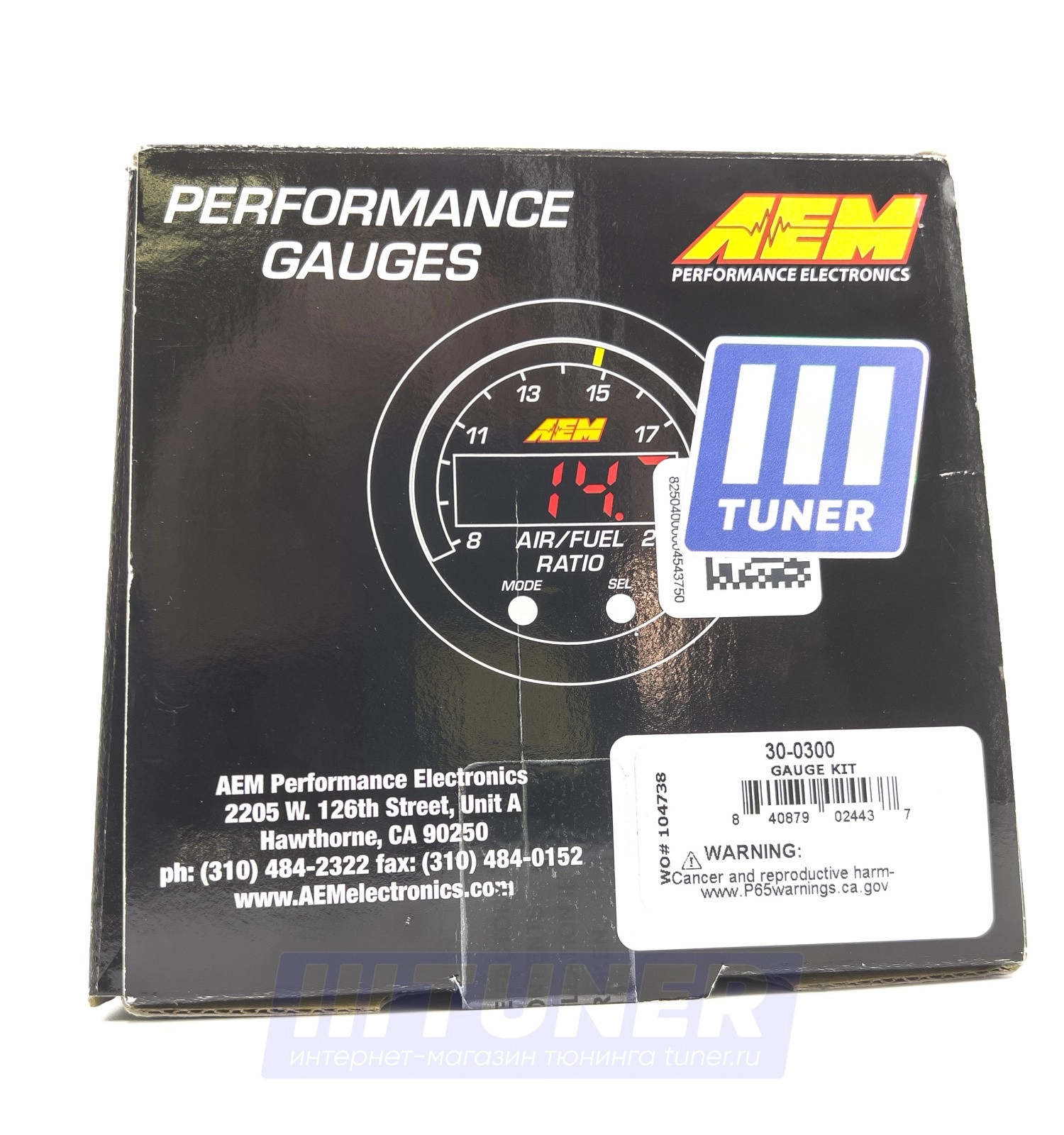 AEM 30-0300 Лямбда зонд широкополосный UEGO X-Series AFR sensor (ШДК/ШЛЗ) — фото 3 из 6