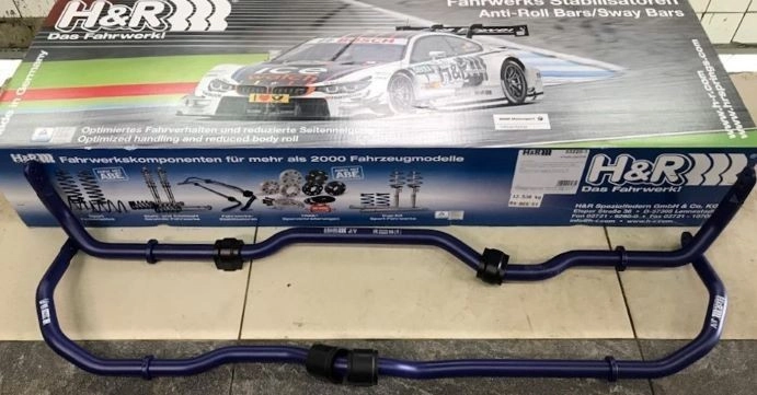 H&R Anti-Roll-Bars 33220-1 Стабилизаторы поперечной устойчивости для AUDI A3/S3 (8P), TT (8J), Q3/RSQ3 (8U), Skoda Octavia A5, Superb, Skoda Yeti, VW Passat B6/B7, VW Golf 6R, VW Tiguan — фото 2 из 3