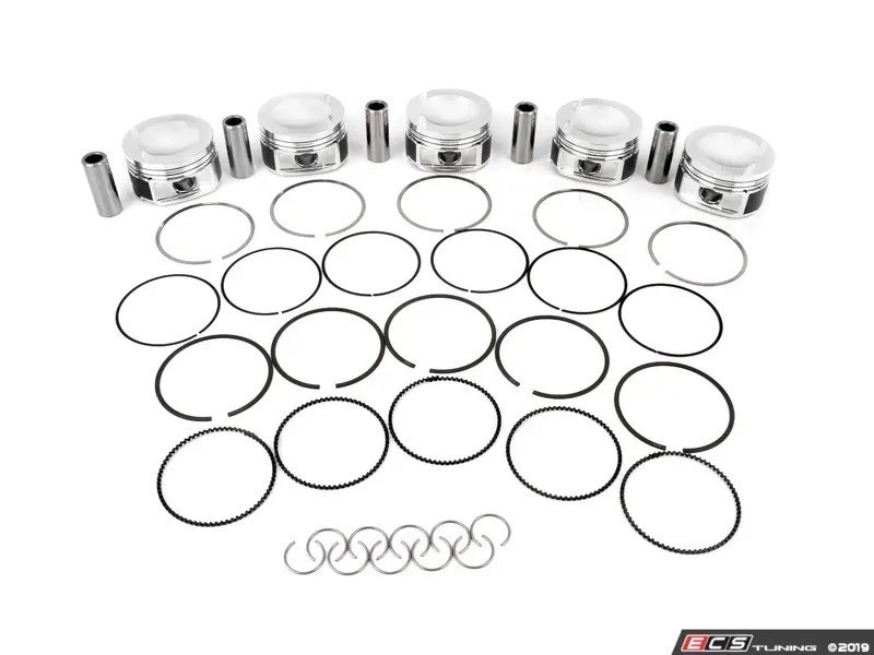 JE Pistons Комплект кованых поршней CR 9.5:1 для Audi 2.5TFSI 82.5mm — фото 1 из 6
