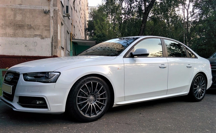 H&R 29061-2 Пружины с занижением Audi A4, A5 (B8) — фото 3 из 4