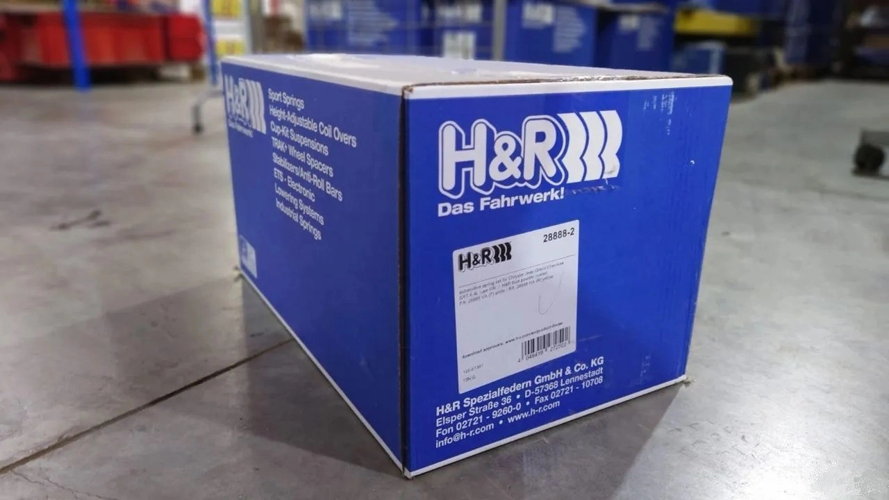 H&R 28888-2 Пружины с занижением Jeep Grand Cherokee WK2 SRT — фото 3 из 4