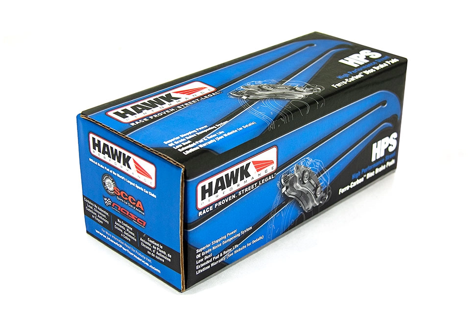 Колодки тормозные HB668F.567 HAWK HPS Suzuki Swift Sport V ZC33S — фото 1 из 4