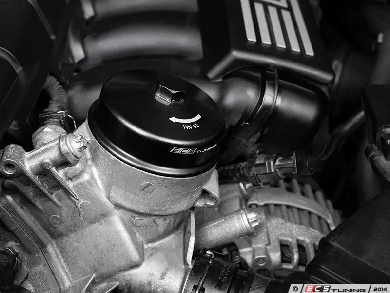ECS Tuning ES#2762321 Алюминиевый корпус масляного фильтра для BMW N20 N52 N54 N55 S55 S58 — фото 10 из 18