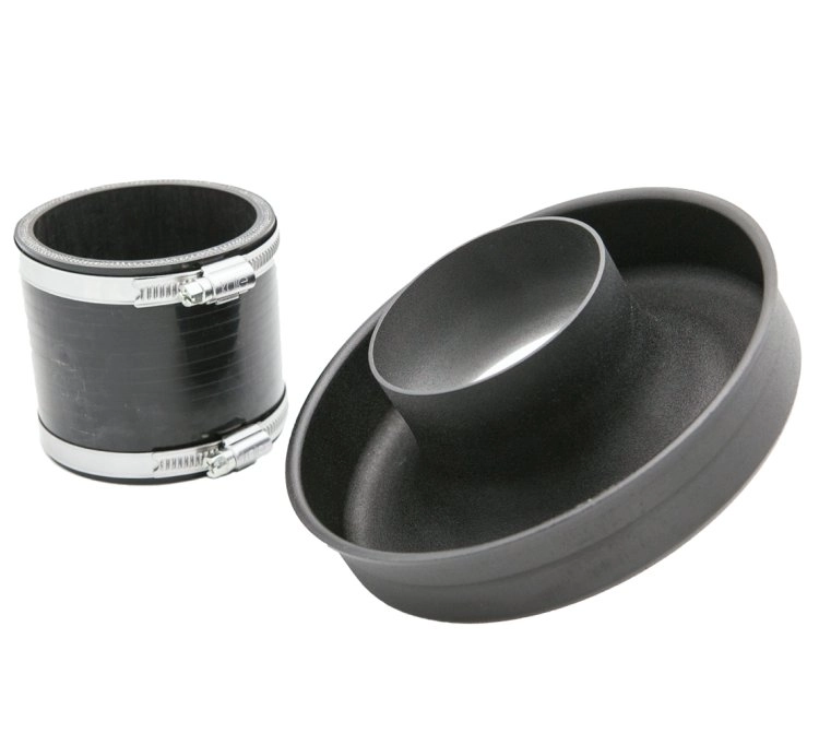 Переходник универсальный RAMAIR VS-102-BK-KIT с 152mm на d=102mm — фото 1 из 3