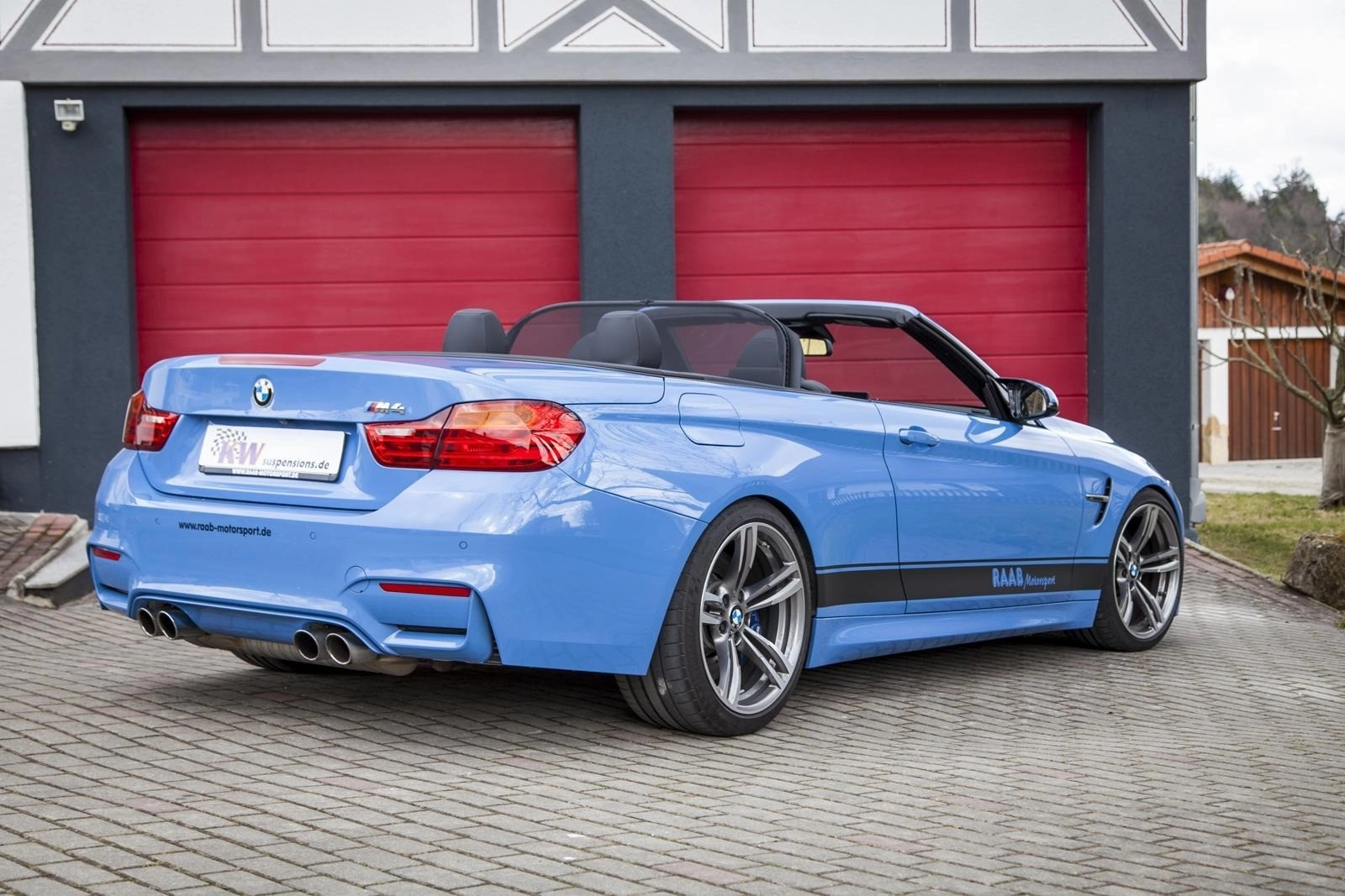 KW Suspension 253200AV Комплект регулируемых пружин с занижением для BMW M4 F83 Cabrio — фото 3 из 9