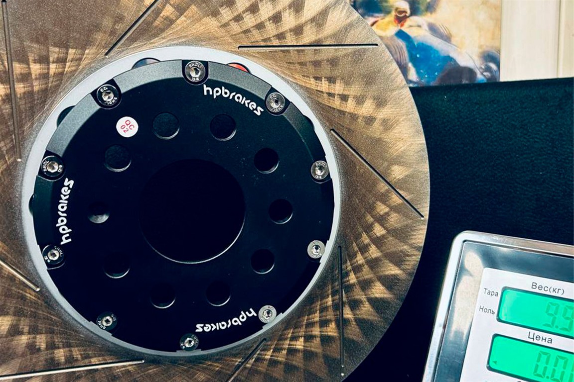HP-Brakes Составные передние тормозные диски 340x30мм VAG — фото 2 из 3