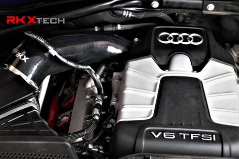 RKX Tech Силиконовый патрубок от короба воздушного фильтра для Audi A6/A7 3.0 TFSI — фото 5 из 5