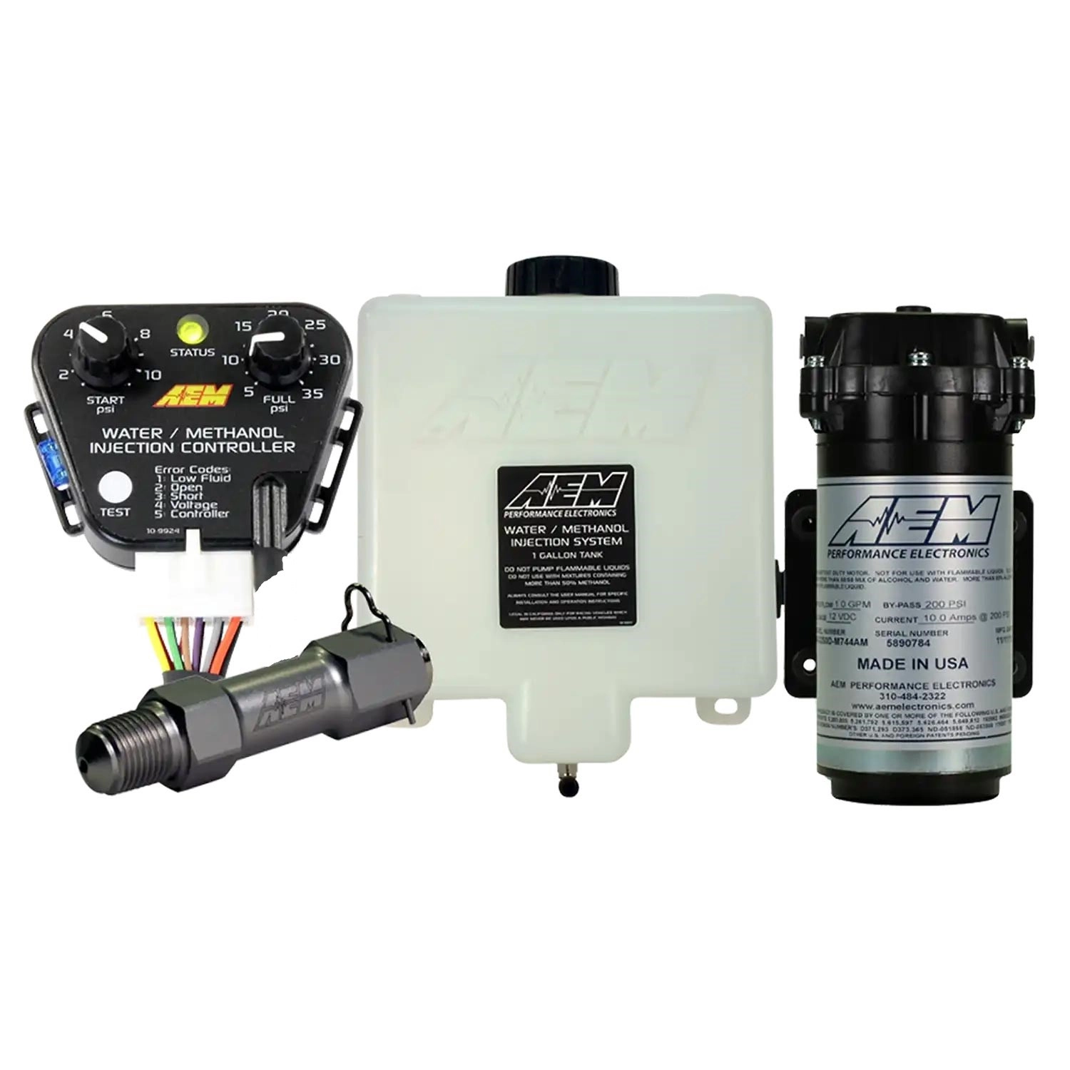 AEM 30-3350 Комплект системы впрыска метанола / воды V3 Multi Input — фото 1 из 4