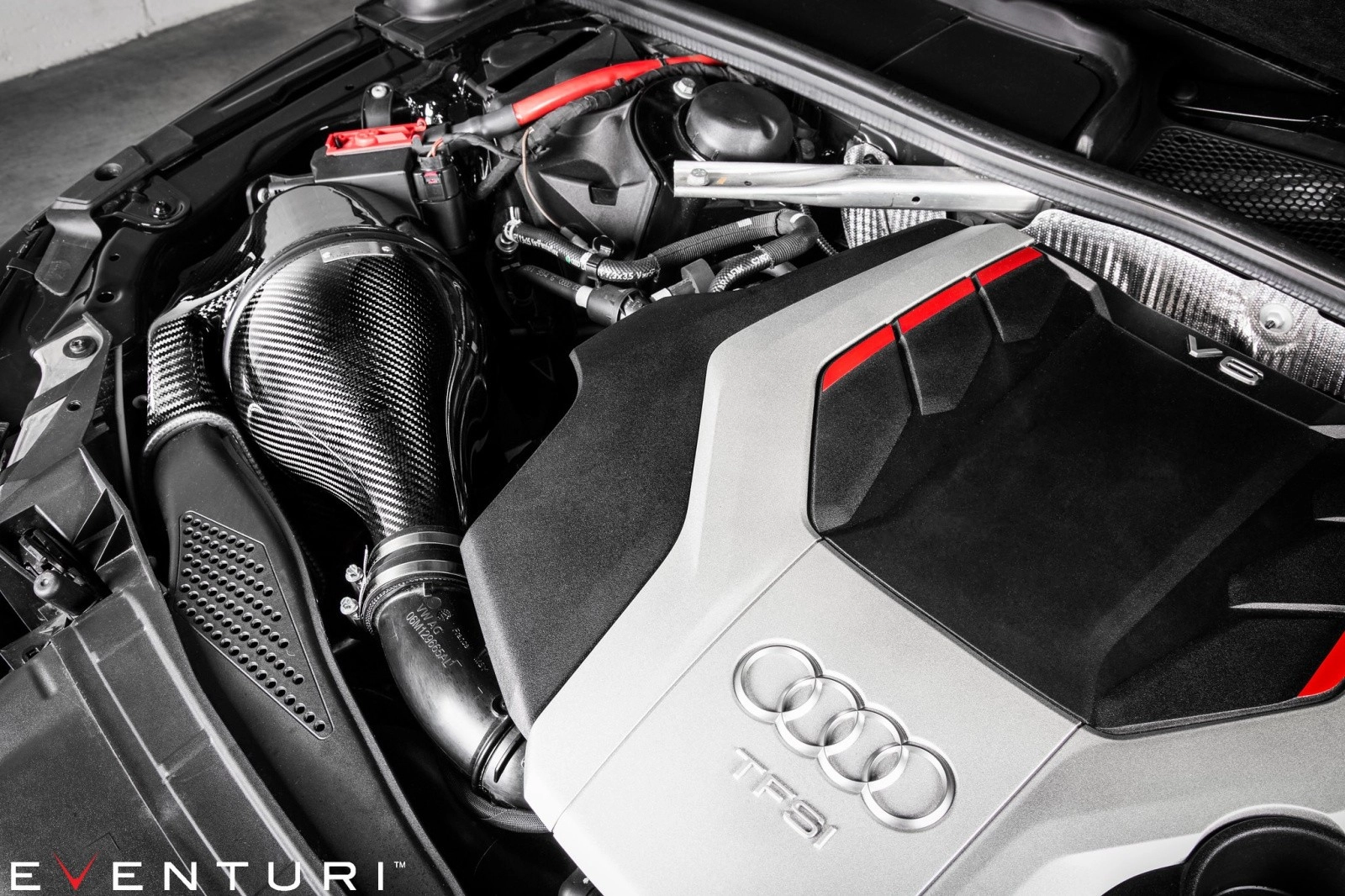 Eventuri Впускная система из карбона для Audi S4 S5 B9 — фото 3 из 14