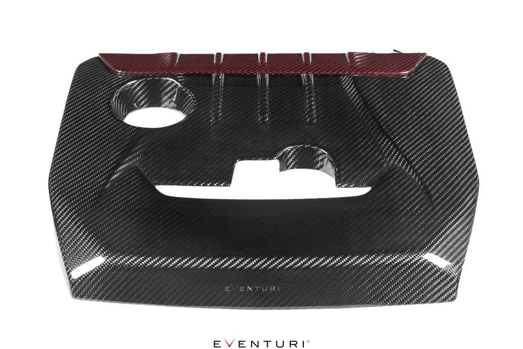 Eventuri EVE-GR4-CF-ENG Крышка двигателя из карбона для Toyota GR Corolla / GR Yaris (глянец) — фото 1 из 4