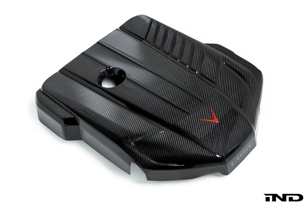 Eventuri EVE-A90-CF-ENG Крышка двигателя из карбона для Toyota A90 Supra — фото 8 из 11