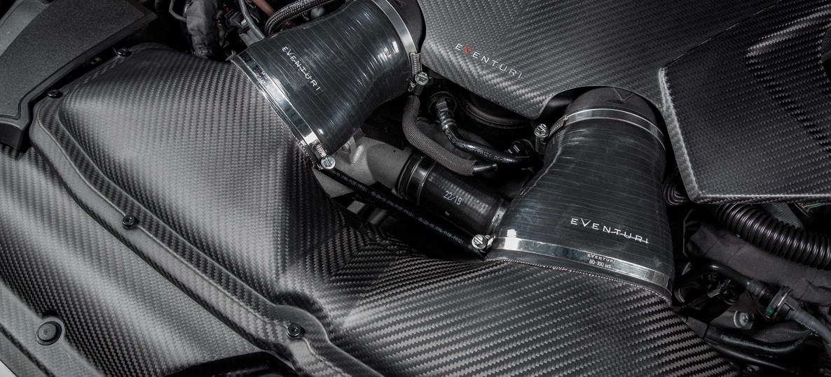 Eventuri EVE-C8RS6-CFM-INT Впускная система для Audi RS6 RS7 C8 матовая — фото 3 из 5